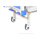 medical furniture 2 crank manual hospital bed manual